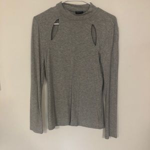 Free Press Heather Grey Longsleeve